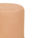Como Burl and Cotton Jute Contract-Grade Accent Stool by TOV Furniture at Eve Furniture