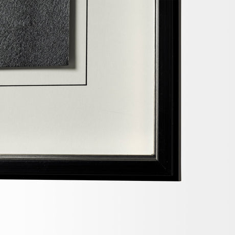 Compass Camera II by Alarm a Hand Embellished Textured Framed Art Print Matted under Glass by Mercana at Eve Furniture