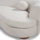 Concord 2 Piece Sectional - Ivory by Classic Home at Eve Furniture