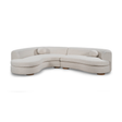 Concord 2 Piece Sectional - Ivory by Classic Home at Eve Furniture