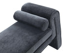Concord Bench in Black by Manhattan Comfort at Eve Furniture
