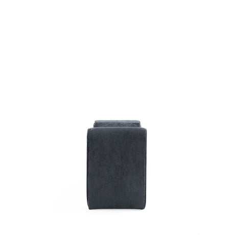 Concord Bench in Black by Manhattan Comfort at Eve Furniture