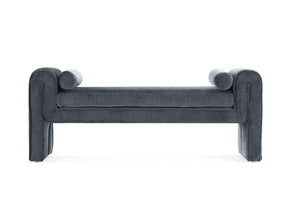 Concord Bench in Black by Manhattan Comfort at Eve Furniture