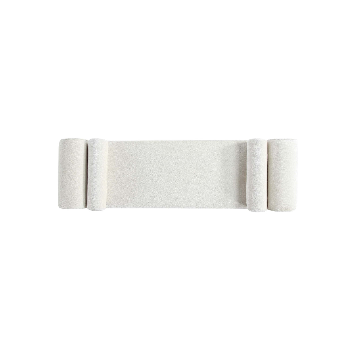 Concord Bench in Ivory by Manhattan Comfort at Eve Furniture