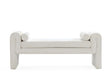 Concord Bench in Ivory by Manhattan Comfort at Eve Furniture