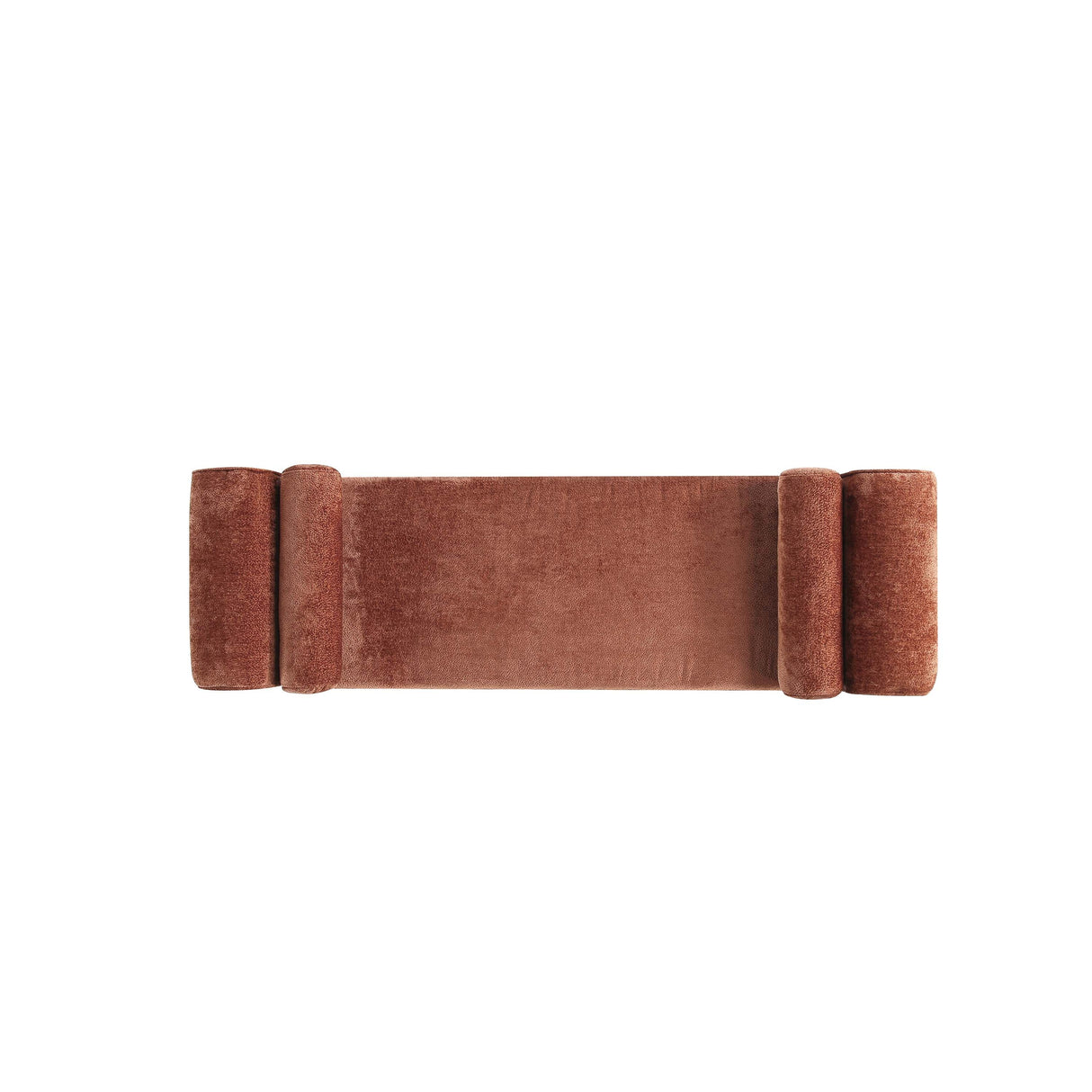 Concord Bench in Terracotta by Manhattan Comfort at Eve Furniture