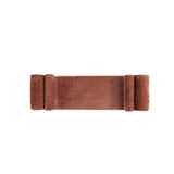 Concord Bench in Terracotta by Manhattan Comfort at Eve Furniture