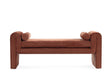 Concord Bench in Terracotta by Manhattan Comfort at Eve Furniture