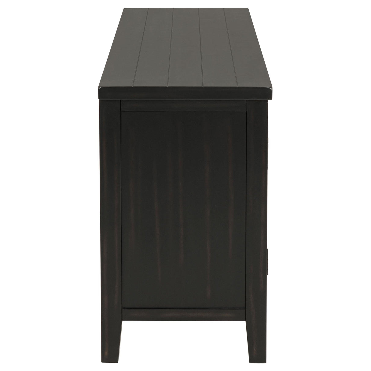 Concord Distressed Java 2-Door TV Stand Console by Coaster at Eve Furniture