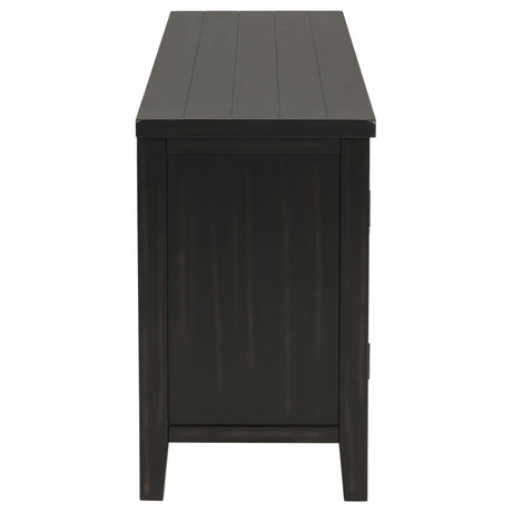 Concord Distressed Java 2-Door TV Stand Console by Coaster at Eve Furniture
