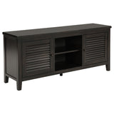 Concord Distressed Java 2-Door TV Stand Console by Coaster at Eve Furniture