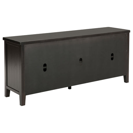 Concord Distressed Java 2-Door TV Stand Console by Coaster at Eve Furniture