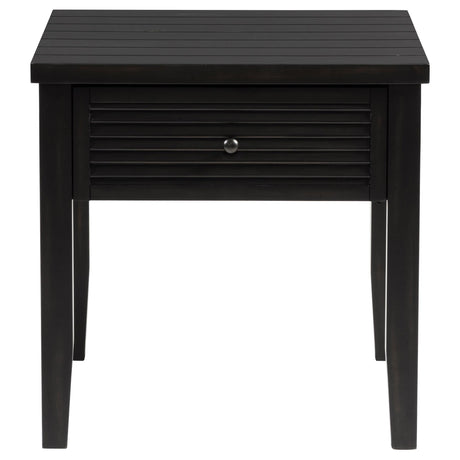 Concord Distressed Java 2-Piece Coffee and End Table Set by Coaster at Eve Furniture