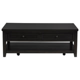 Concord Distressed Java 2-Piece Coffee and End Table Set by Coaster at Eve Furniture