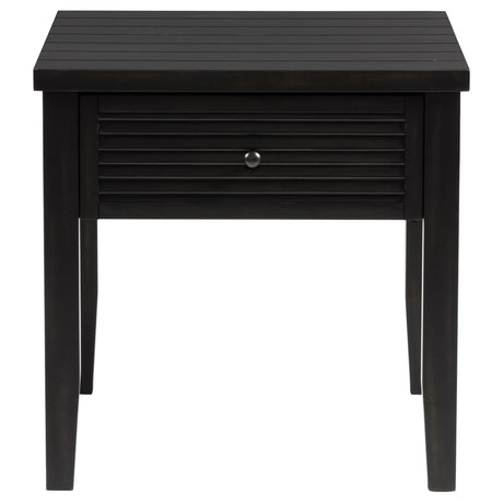 Concord Distressed Java 3-Piece Coffee and End Table Set by Coaster at Eve Furniture