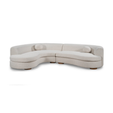 Concord Ivory 2 Piece Sectional by Classic Home at Eve Furniture