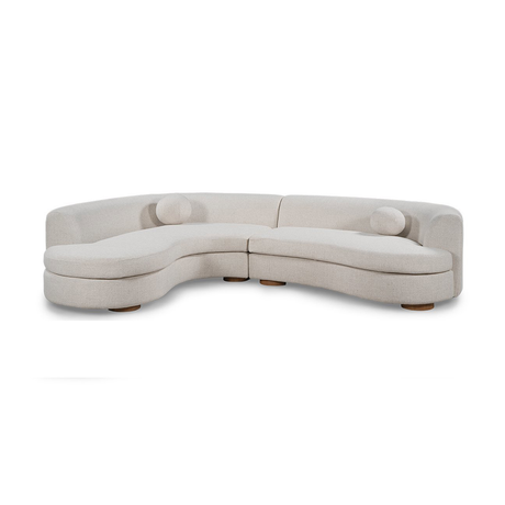Concord Ivory 2 Piece Sectional by Classic Home at Eve Furniture