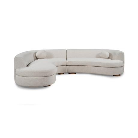 Concord Ivory 2 Piece Sectional by Classic Home at Eve Furniture