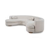 Concord Ivory 2 Piece Sectional by Classic Home at Eve Furniture