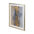 Concrete Gold 2 by Altamura a Hand Embellished Textured Framed Art Print Matted under Glass by Mercana at Eve Furniture