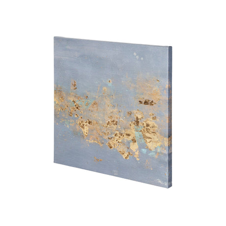 Concrete Gold 3 by Mercana Studio a Hand Embellished Textured Canvas by Mercana at Eve Furniture