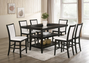 Condor White 7-Piece Counter Height Set by Happy Homes at Eve Furniture