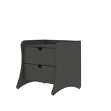 Coney 2-Piece Dresser and Nightstand in Grey by Manhattan Comfort at Eve Furniture