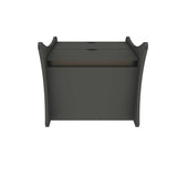 Coney 2-Piece Dresser and Nightstand in Grey by Manhattan Comfort at Eve Furniture
