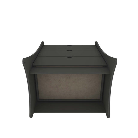 Coney 2-Piece Dresser and Nightstand in Grey by Manhattan Comfort at Eve Furniture