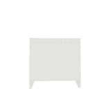 Coney 3-Piece Dresser and 2 Nightstands in White by Manhattan Comfort at Eve Furniture
