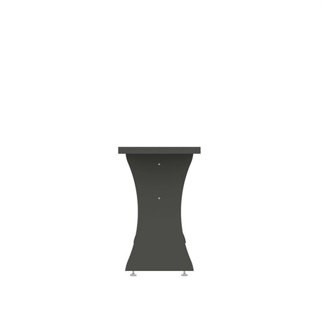 Coney Dining Bench in Gray (set of 2) by Manhattan Comfort at Eve Furniture