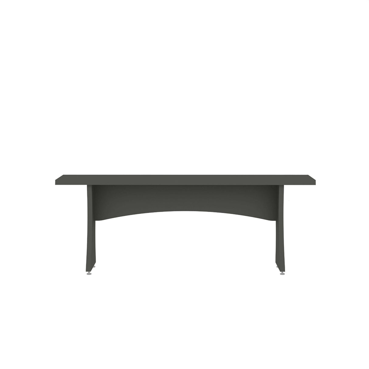Coney Dining Bench in Gray (set of 2) by Manhattan Comfort at Eve Furniture
