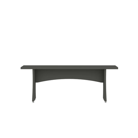Coney Dining Bench in Gray (set of 2) by Manhattan Comfort at Eve Furniture