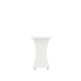 Coney Dining Bench in White (set of 2) by Manhattan Comfort at Eve Furniture