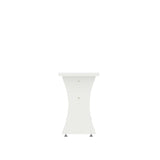 Coney Dining Bench in White (set of 2) by Manhattan Comfort at Eve Furniture