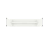 Coney Dining Bench in White (set of 2) by Manhattan Comfort at Eve Furniture