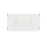 Coney Dining in White (set of 3) by Manhattan Comfort at Eve Furniture