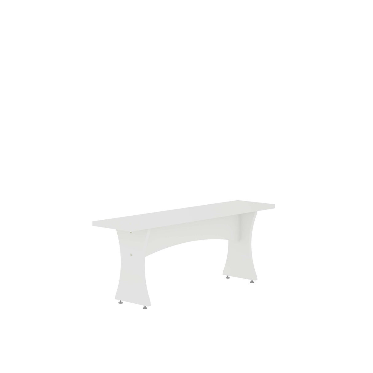 Coney Dining in White (set of 3) by Manhattan Comfort at Eve Furniture