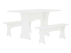 Coney Dining in White (set of 3) by Manhattan Comfort at Eve Furniture