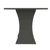 Coney Dining Table in Grey by Manhattan Comfort at Eve Furniture