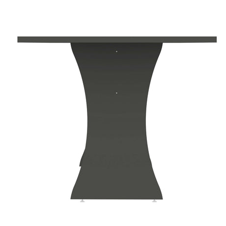 Coney Dining Table in Grey by Manhattan Comfort at Eve Furniture