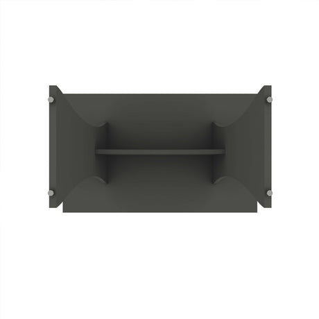 Coney Dining Table in Grey by Manhattan Comfort at Eve Furniture