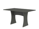 Coney Dining Table in Grey by Manhattan Comfort at Eve Furniture