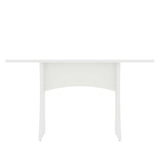 Coney Dining Table in White by Manhattan Comfort at Eve Furniture