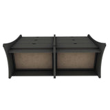 Coney Dresser in Gray (set of 2) by Manhattan Comfort at Eve Furniture