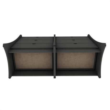 Coney Dresser in Gray (set of 2) by Manhattan Comfort at Eve Furniture