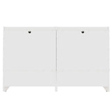 Coney Dresser in White (set of 2) by Manhattan Comfort at Eve Furniture