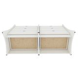 Coney Dresser in White (set of 2) by Manhattan Comfort at Eve Furniture