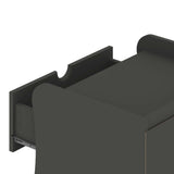 Coney Nightstand in Gray (set of 2) by Manhattan Comfort at Eve Furniture