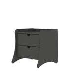 Coney Nightstand in Gray (set of 2) by Manhattan Comfort at Eve Furniture